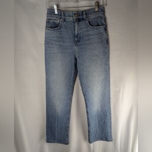 Madewell 90s Straight Leg Denim Jeans in Light Blue NWOT